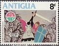 Antigua and Barbuda 1980 Walt Disney 8 ¢ Multicolor Scott 596. Antigua 1980 Scott 596 Walt Disney Sleeping Beauty. Subida por susofe